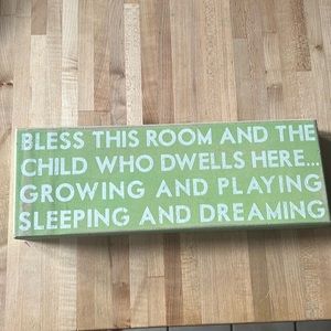 Primitives by Kathy Wooden Sign for Children’s Room